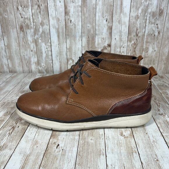 Johnston and Murphy Farley chukka boots Mens 9 - Picture 2 of 8